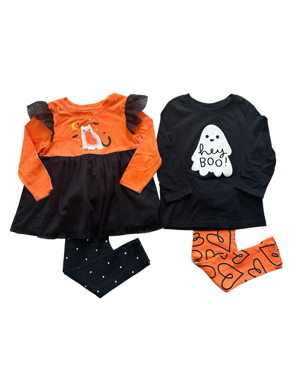Cat & Jack Halloween 4-Piece Bundle (Size 2T)